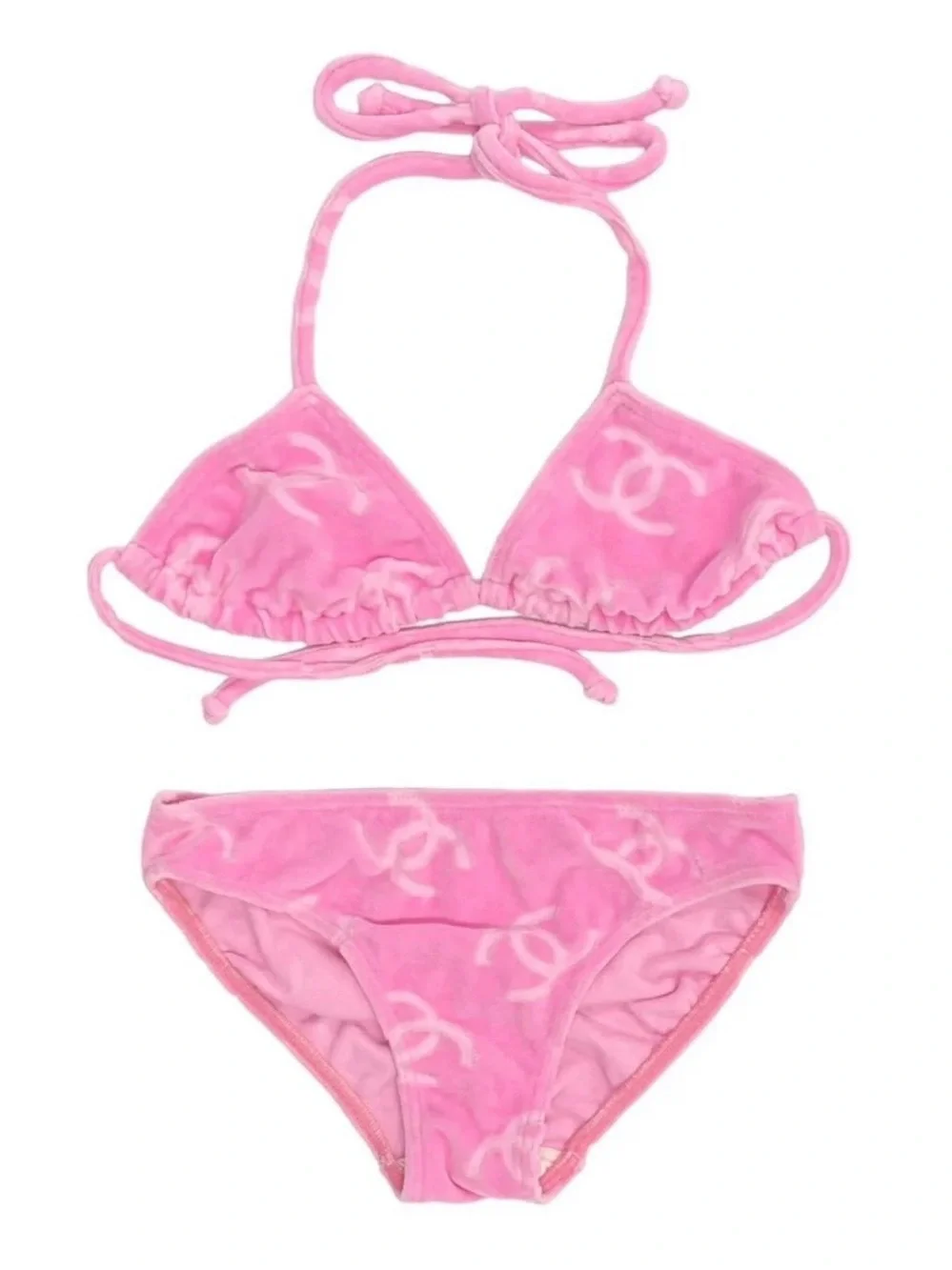 Pink Chanel Bikini 👙 with Wrap - Picture 3 of 3
